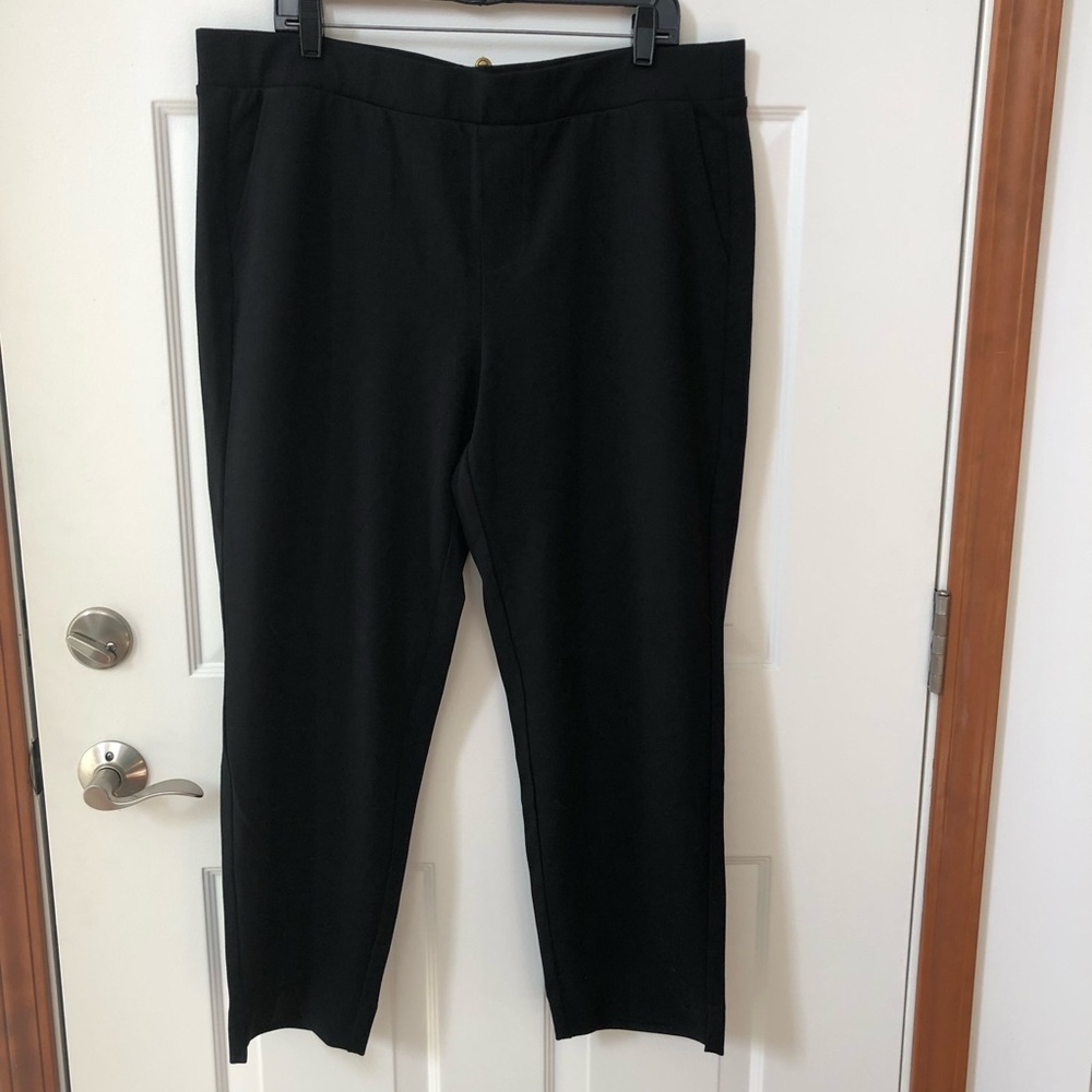 NWT - Torrid Black Pull On Pants w/Front Pockets & Mock Back Pockets - Picture 9 of 9